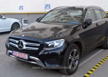 Autoturism de lux, furat din Olanda, găsită la o femeie din Suceava