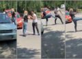 O șoferiță de 40 de ani l-a luat la bătaie pe un adolescent de 17 ani pe motiv că a traversat neregulamentar: „Marş îi spui lui mă-ta!”