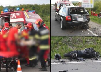 Motociclist readus la viață după un accident rutier. Medicii l-au resuscitat zeci de minute