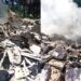 Garda de Mediu Suceava i-a făcut plângere penală unei firme din Gura Humorului, care a incendiat deșeuri din carton asfaltat și polistiren