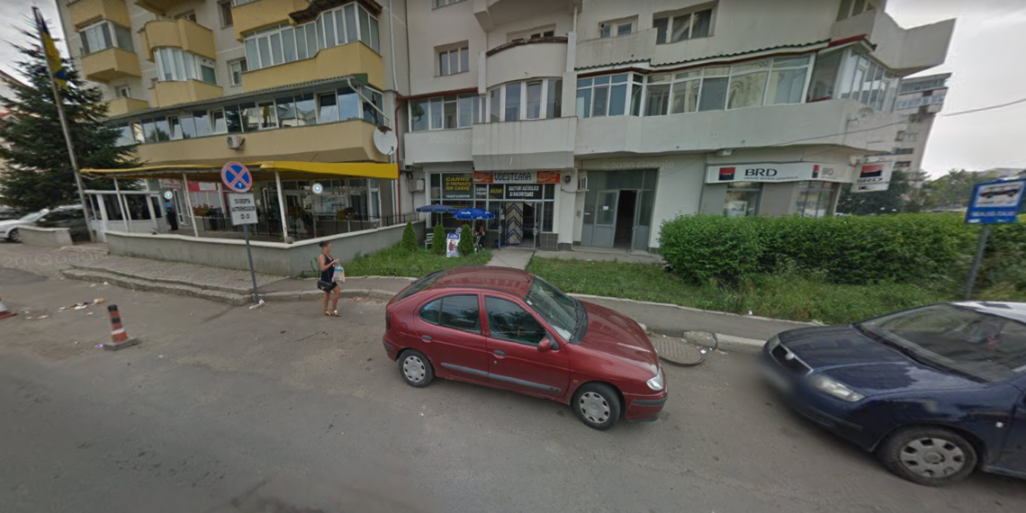 Doi vecini turmentați s-au bătut în fața magazinului Udeșteana din Suceava