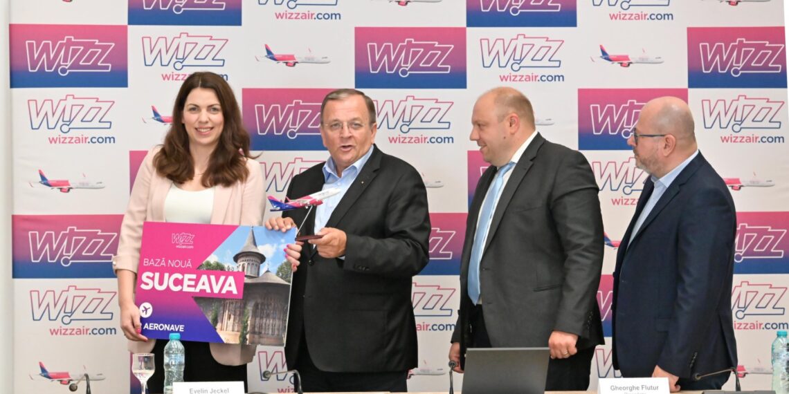 Wizz Air a anunțat că va deschide o bază la Suceava. Cinci rute noi spre și dinspre Suceava din decembrie