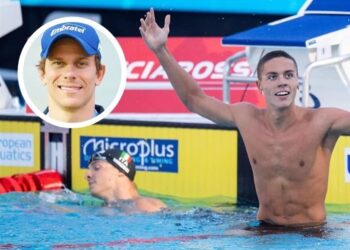 Brazilianul Cesar Cielo l-a felicitat pe David Popovici pentru că i-a doborât recordul la 100 de metri liber: „Există un nou cel mai rapid om din lume la 100 de metri stil liber şi este abia la început”