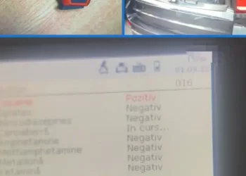 Șofer drogat prins după o șicanare în trafic și amenințări cu un pistol de jucărie