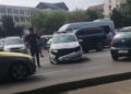 O autospecială de poliție, aflată în misiune, a fost implicată într-un accident rutier pe o stradă din Rădăuți