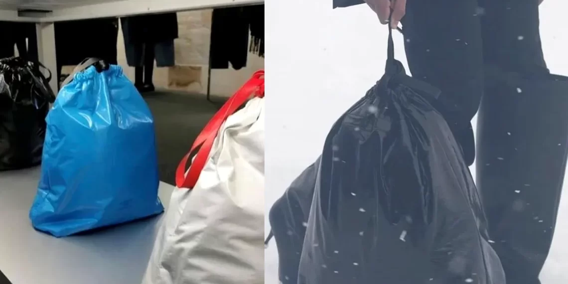 Balenciaga vinde cel mai scump „sac de gunoi” cu aproape 1.800 de euro