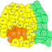 Județul Suceava se află sub cod galben de ploi, cel puțin până luni seară