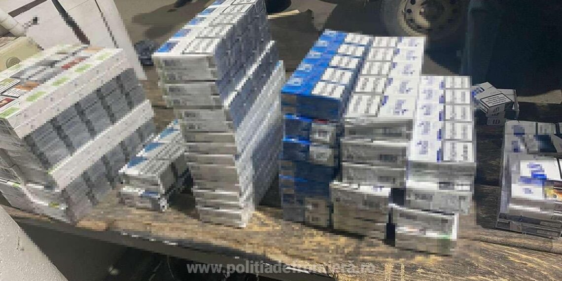 Rico, câinele polițist, a descoperit 420 de pachete cu țigări de contrabandă în PTF Siret