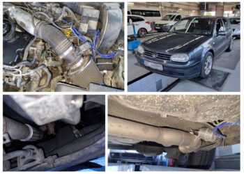 FOTO Registrul Auto Român face bășcălie pe seama unui cetățean care și-a ”tunat” ilegal mașina mâncată de rugină și cu anvelopele uzate