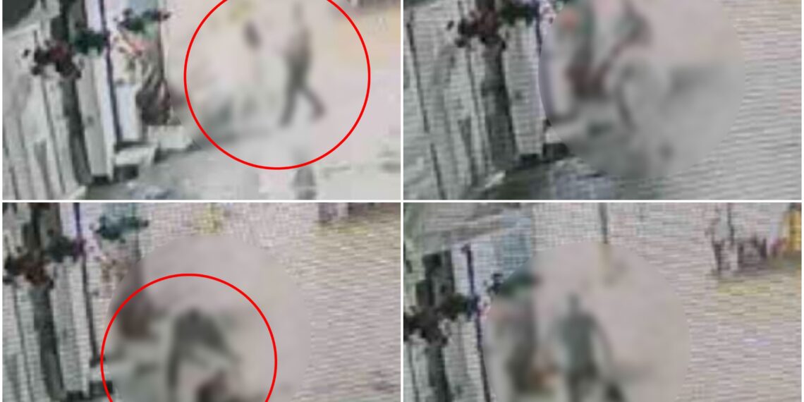 VIDEO Suceveanul care și-a bătut cu sălbăticie soția și a călcat-o în picioare în timp ce aceasta avea un bebeluș în brațe a fost reținut pentru 24 de ore