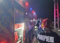 VIDEO Incendiu la o gospodărie din Ciprian Porumbescu. Șura, bucătăria de vară și acoperișul casei de locuit au fost distruse de flăcări