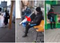 VIDEO Malahistul din stațiile TPL și-a ”resuscitat” organul genital și în centrul Sucevei, holbându-se la niște tinere