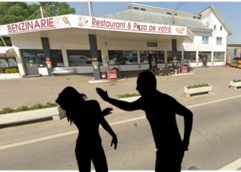 Un sucevean și-a luat soția la palme într-o benzinărie din Milișăuți