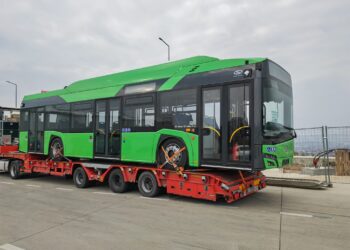 Al doilea autobuz electric de la Solaris a ajuns la Suceava
