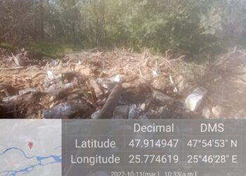 Primăria Bilca a fost amendată cu 15.000 de lei pentru deșeurile abandonate pe teritoriul comunei