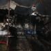 FOTO Pompierii au intervenit cu șase autospeciale de stingere și o ambulanță SMURD la un incendiu izbucnit la o gospodărie din Volovăț