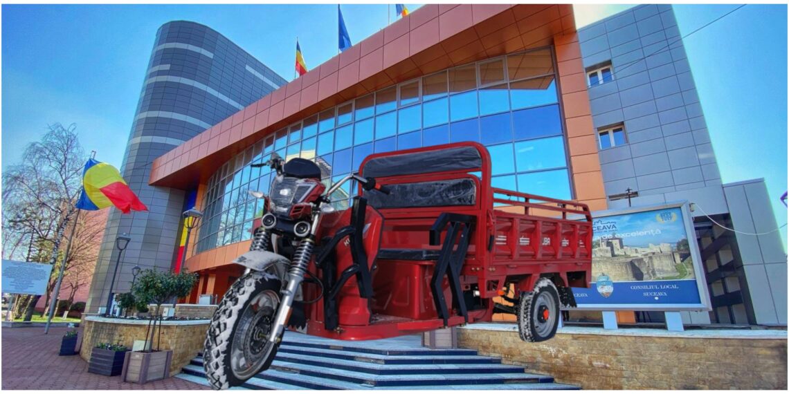 Primăria Suceava plătește circa 30.000 de euro pentru 10 tricicluri electrice