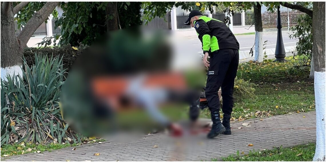 Tânăr găsit cu venele tăiate într-un parc din Șcheia. Un echipaj al Poliției Locale a acordat primul ajutor