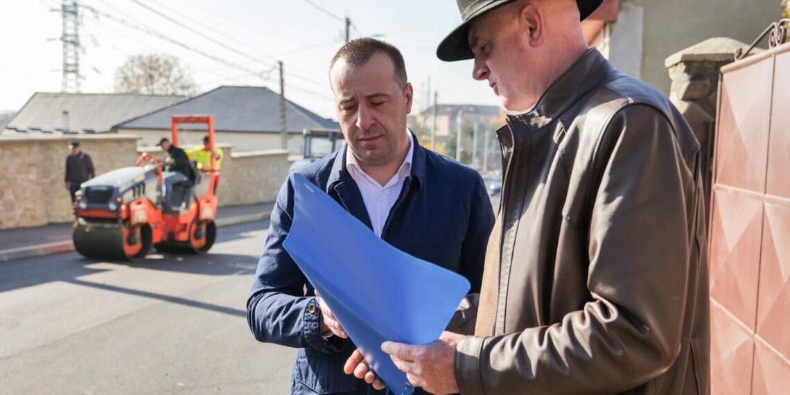 Lucrările de reabilitare și modernizare au fost finalizate pe strada Ecaterina Teodoroiu din Burdujeni