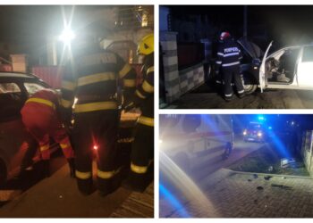 FOTO Accident mortal pe raza localității Bogdănești. Un bărbat de 37 de ani a decedat după ce autoturismul în care se afla s-a izbit într-un cap de pod