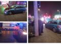 FOTO Accident rutier pe strada Traian Vuia din Suceava. Două persoane au fost rănite