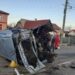 FOTO Accident mortal la Vicovu de Sus. Un bărbat a murit în urma coliziunii a două autovehicule