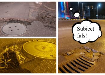 Senzațional, încă un subiect fals!? Străzile municipiului Suceava arată ca după război, cu cratere în care șoferii își pot rupe mașinile și pot provoca accidente rutiere