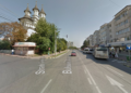 Accident rutier în fața Catedralei din Suceava. O șoferiță din județul Alba s-a izbit într-un autoturism condus de un botoșănean