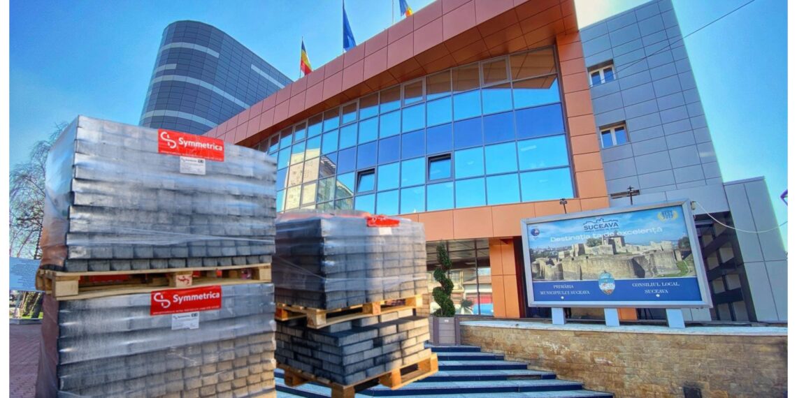 Symmetrica primește peste 2,5 milioane de euro pentru a repara și reabilita trotuarele cu pavaje din municipiul Suceava