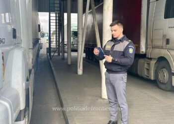 Polițiștii de frontieră de la PTF Siret au identificat un ucrainean cu permis de conducere fals, la volanul unui camion