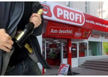 Un băitan, despre care polițiștii știu că trăiește din furtișaguri, a șterpelit o sticlă de Chivas Regal și una de Brâncoveanu din magazinul Profi, din zona Complexului Bucovina, și a jucat banii la păcănele