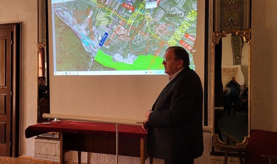 Gheorghe Flutur a semnat certificatul de urbanism pentru Centura Ocolitoare Gura Humorului, în regim de autostradă