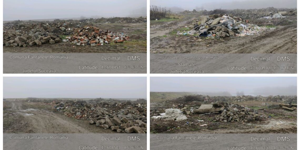 Facebook, detectorul neregulilor pentru Garda de Mediu Suceava. Primăria Fântânele a încasat o amendă de 15.000 de lei pentru o groapă de gunoi amenajată ilegal, ”lăudată” pe internet