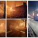 FOTO Incendiu de proporții în comuna Gălănești, manifestat la patru gospodării. Pompierii au intervenit cu 14 autospeciale de stingere. Două persoane au suferit arsuri, iar alte două au avut atacuri de panică