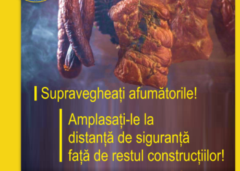 ISU Suceava trage un semnal de alarmă, după ce în ultimele 24 de ore au izbucnit patru incendii din cauza afumătorilor și trei din cauza coșurilor de fum necurățate