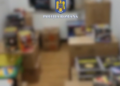 VIDEO Cea mai mare captură de materiale pirotehnice a polițiștilor suceveni din ultimii ani. Două persoane au fost reținute și peste opt tone de materiale pirotehnice au fost confiscate