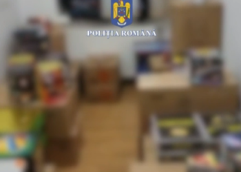 VIDEO Cea mai mare captură de materiale pirotehnice a polițiștilor suceveni din ultimii ani. Două persoane au fost reținute și peste opt tone de materiale pirotehnice au fost confiscate