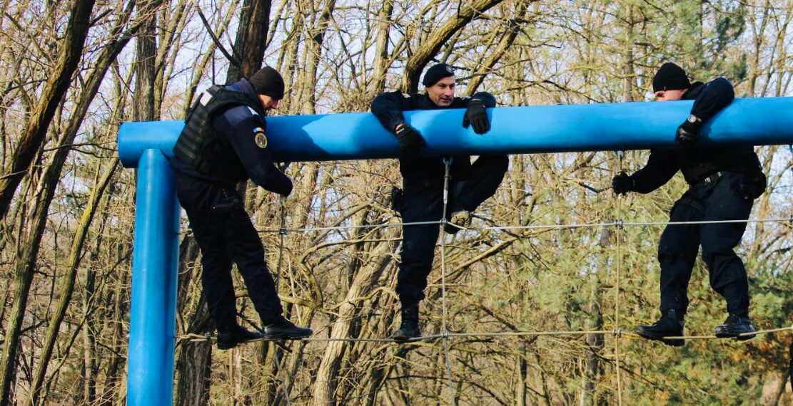 Jandarmeria Suceava a inaugurat noua pistă de pregătire colectivă