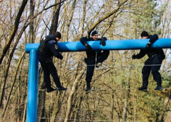 Jandarmeria Suceava a inaugurat noua pistă de pregătire colectivă