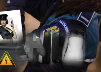 O polițistă și-a prins soțul polițist în timp ce asuda la bustul gol cu o colegă de serviciu în apartamentul conjugal, în Ajunul Crăciunului. Soțul amantei, tot polițist, a aflat cine era ”Secret Santa” pentru a sa nevastă după un apel la 112