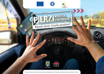 IPJ Suceava: Nu scrieți mesaje când sunteți la volan!