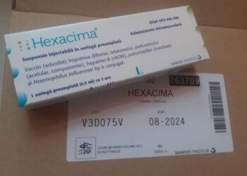DSP Suceava a primit 7.600 de doze de vaccin Hexacima