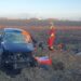 VIDEO Accident rutier pe raza localității Dumbrăveni, provocat de un bătrân din Botoșani care a pătruns pe contrasens. Trei persoane au fost rănite