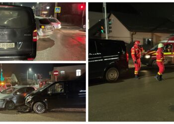 Un ucrainean a provocat un accident rutier în zona Natanael din Ițcani pentru că nu avea chef să mai piardă câteva secunde așteptând culoare verde a semaforului