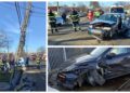 FOTO Accident rutier pe raza localității Plopeni. Două persoane au primit îngrijiri medicale la fața locului, dar au refuzat transportul la spital