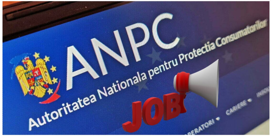 ANPC organizează un concurs de angajare pentru funcția de consilier debutant, pe perioadă nedeterminată, în Suceava