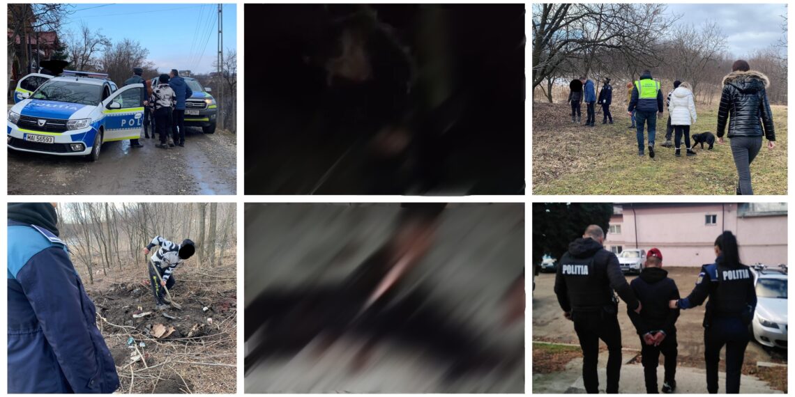 VIDEO Un copil de 10 ani a filmat momentul în care un tânăr sucevean înjunghie de circa 40 de ori un câine spânzurat și pe urmă se chinuie să îl decapiteze. Făptașul și-a bătut joc de polițiști plimbându-i prin sat, iar pe urmă le-a spus că animalul a înviat: ”Dacă e al meu te omor mâine dimineață eu pe tine”