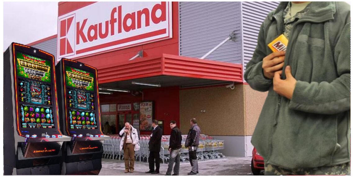 Un tânăr din Suceava a furat produse din Kaufland pentru a le vinde și a juca banii la păcănele