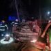 FOTO Accident mortal pe raza localității Vițcani. Un tânăr a murit după ce autoturismul în care se afla a lovit o mașină parcată și s-a răsturnat pe cupolă