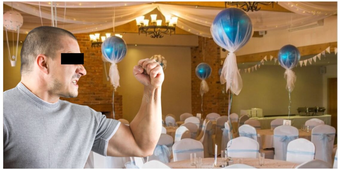 Câmpulungean amendat cu 5.000 de lei, după ce și-a încordat mușchii la un botez pe raza comunei Sadova. Scandalagiul a fost încătușat și internat la Spitalul de Psihiatrie Burdujeni, la cererea soției